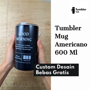 Tumbler Stainless Steel 600ml & Cangkir Kopi Es Americano: Pilihan Terbaik