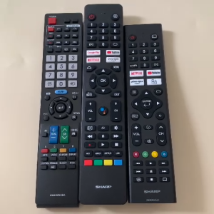 Điều khiển tivi Sharp giọng nói hàng chính hãng remote tv shap các dòng smart/lcd/led - Tặng kèm pin