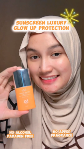 REGLOW Glow Serum Wajah SPF 50 PA+++ Bebas Paraben Tahan Air Travel Size untuk Kulit Sensitif