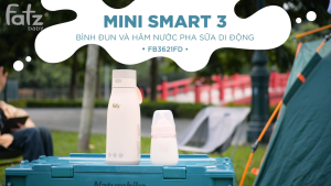 Bình Đun Và Hâm Nước Pha Sữa Di Động Fatzbaby Mini Smart 3