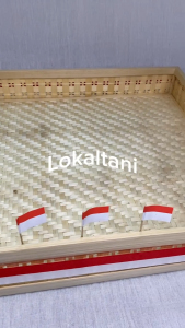 Tampah Tumpeng & Anyaman Bambu Kotak: Tradisi Makanan Indonesia