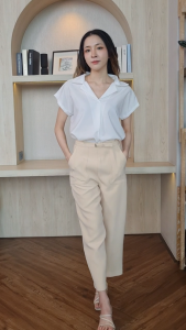 A12 เสื้อเชิ๊ตแขนสั้น เสื้อคอปก เสื้อใส่เที่ยว Easter Egg