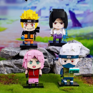 Đồ chơi lắp ráp xếp hình nhân vật Naruto Sasuke Sakura Kakashi - Thương hiệu Keeppley - Dành cho bé trai từ 6 tuổi