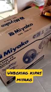Miyako Kipas Angin Dinding Tornado Besi - 18 inch - KDB18 - FREE ONGKIR Jabodetabek
