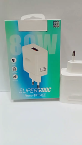 Batok Adapter 80W Super VOOC & Fast Charging untuk OPPO Reno 8 Pro 5G