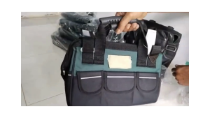Tas Perkakas Storage Bag Waterproof & Reflektif: Solusi Multifungsi untuk Tukang Bangunan & Teknisi Listrik