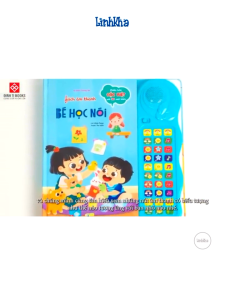 Sách Âm Thanh Bé Học Nói - Có Đọc Thơ Và Bài Hát - 30 nút - Đinh Tị