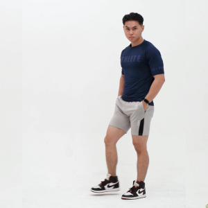 Flexzone Sports Tee Kaos Lengan Pendek Olahraga Gym Lari Dryfit FTS-063 Fitness