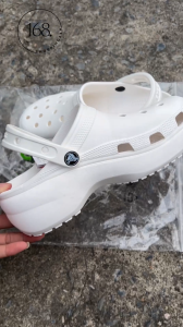 รองเท้าแตะ PLATFORM CLOG 💪 รองเท้าลำลอง หัวโต พื้นนิ่ม น้ำหนักเบา สวมใส่สบาย สินค้าคุณภาพ ราคาไม่แพง พร้อมส่งทันที🚚