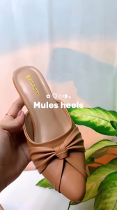 JN-COLLECTION Sandal Wanita High Heels Finola Mules Wanita MS-31