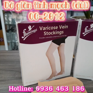 Vớ giãn tĩnh mạch đùi Flamingo OC-2012 Tất giãn tĩnh mạch đùi (1 đôi)