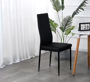 BONA Nordic Dining Chair Leather Backrest Chair Simple Modern Leisure Cafe Chair Hotel Restaurant High Back Chair 餐椅