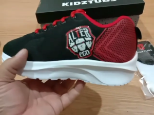 Sepatu Sekolah Anak Laki Laki Karakter EVOS ALTEREGO GRATIS KAOS KAKI Usia PAUD TK SD SMP Kelas 1 2 3 4 5 6 7 8 9 0 Tahun-KIDZTUBS BRAND2109