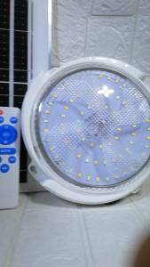 HP SOLAR CEILING LIGHT 60W/200W/300W/100W TRICOLOR LIGHT FOR INDOOR USE WITH REMOTE
