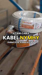 KITANI - NYMHY 3×1.5 mm² - 50 Meter - Kabel Listrik Tembaga Serabut