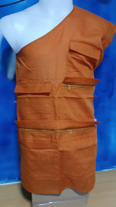 อังสะพระ 7 กระเป๋า ผ้าป่าน อังษะ อังสะ พระ เณร เสื้อ ผ้าพระ โชคดีโปรดักส์ สังฆภัณฑ์