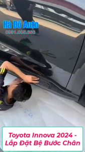 Bậc Lên Xuống Innova 2023 2024 2025 ( Bậc Đúc ) - Bệ Bước Chân Toyota Innova 2023/2024