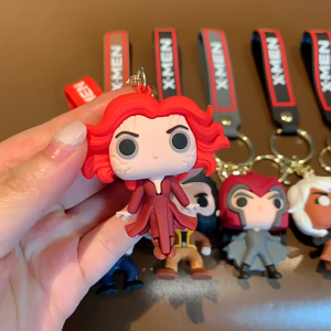 gantungan kunci karakter super hero X MEN keychains motor mobil