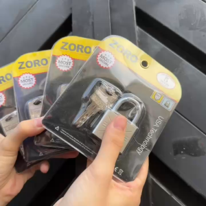 Ổ khóa ZORO 4P5P6P7P chìa muỗng-khóa bấm.hợp kim siêu cứng và chắcổ khóa chống cắt khóa cửa nhà công nghệ mỹ