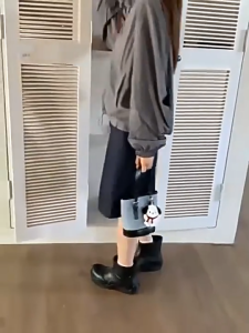 Jeans Bucket Crossbody Bag