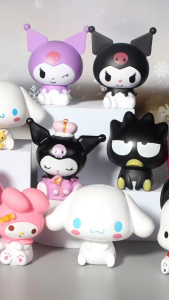 Bayar Di Tempat - Hiasan Kue Karakter Lucu / Cute Topper Cake Ulang Tahun / Pajangan Cake Motif Karakter