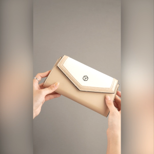 Ví Yuumy (Thời trang nữ dáng dài kèm dây đeo chéo - Ví da Seasand YV104)