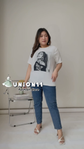 UNION11 - ATASAN KAOS BIGSIZE IMPORT PREMIUM / TSHIRT IMPORT JUMBO XXXL / ATASAN JUMBO WANITA TERBARU