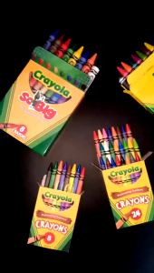 Vannos School Supplies Learn and Play Crayons 8 Colors 16 Colors 24 Colors Coloring Pencil Arts