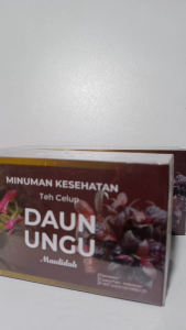 Teh celup daun ungu obt ambeyen manjur
