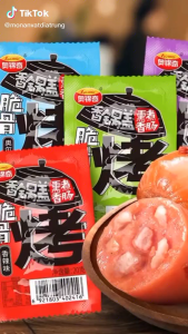 Xúc Xích Sụn Gà Non - 4 Viên Xúc Xích Mini - Xúc Xích Sụn Mini - Gói 20G - Taiwan Foods