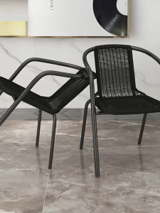 Kursi Luar Ruangan Kursi Rotan Imitasi Kursi Tunggal Kursi Sandaran Kursi Santai