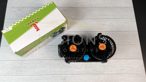 KIPAS ANGIN MOBIL DOUBLE HEAD 12V - THANOS