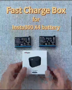 Dual Charger Hub Fast Charging Box Insta360 One X4 aMagisn AD13