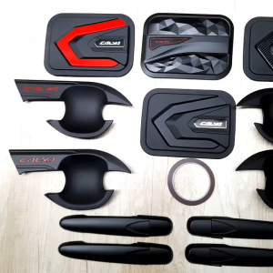 Paket Variasi Outer Pintu & Handle Tank Cover Mobil Calya 2016-2024