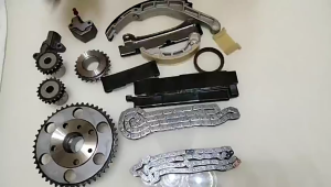 yd25 yd25dd yd25ddti timing chain parts for cabstar np300 navara nv350 D22 D23 D40 Navara pathfinder diesel engine 13028-eb70a  kb-13 15pieces Single chain