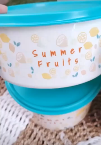 Cod / Summer joy round set 6 in 1 + bonus 2 toples havana (BACA DI DESKRIPSI) merek gbu / Toples makanan / Toples kue Summer joy round / Toples Summer joy round kue lebaran / Toples Summer joy round kue natal
