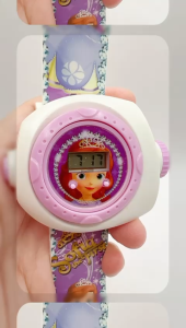 (K88) Jam Tangan Sofia / Cartoon Image Kids Watch