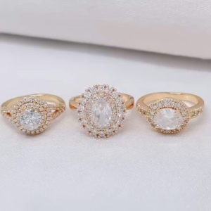 Cincin Wanita Aksesoris Fashion Awet Tahan Lama Anti Karat Cocok Untuk Harian G3-C7
