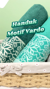 Handuk Mandi Chalmer 70 x 140 cm Motif Vardo Handuk Mandi Dewasa Premium