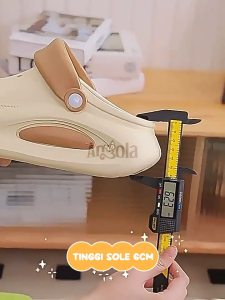 Angola Sepatu Sandal Wedges 6CM H28A Sepatu Sendal Fuji Lucu/Sandal Wanita Kekinian/Sendal Baim