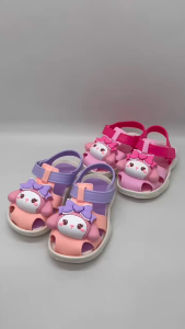 909+29 IMPORT Sandal Bayi Anak Perempuan Motif Melody Sandal Balita Karet Lentur Anti Selip Ukuran 18-23