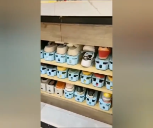 Shoes Organizer Adjustable - Rak Penyimpan Sepatu DO J54