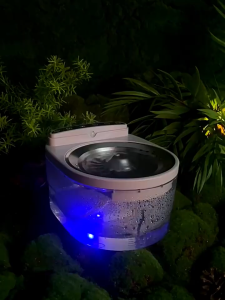 Pet Water Fountain Motion Sensor Wireless Cat Dog Water Feeder Smart Control Rechargeable