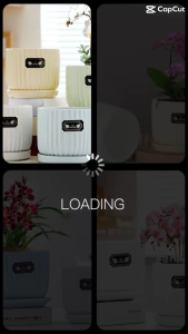 Chậu gốm sứ hoa văn nổi trồng cẩy kiểng mini