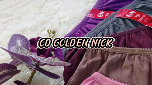 CD Golden Nick isi 6 Pcs: Desain Celana Dalam Wanita & Bahan Katun Nyaman
