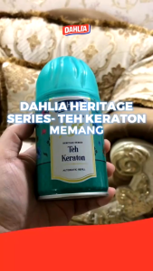 DAHLIA Air Freshener Matic Refill Spray 225ml Teh Keraton | Cendana | Pengharum Ruangan