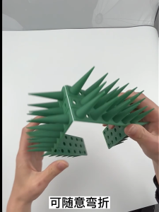 แผงหนามกันนก หนามนก อุปกรณ์ไล่นก ซมล่นกพิราบ อุปกรณ์เข็มพลาสติกไล่นกสําหรับนแมวนก ทนแดดทนฝน