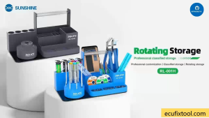 กล่องเก็บมัลติฟังก์ชั่นซ่อมโทรศัพท์มือถือ หมุนได้ ที่เก็บเครื่องมือ Relife RL-001H ROTATABLE MULTIFUNCTIONAL REPAIR STORAGE
