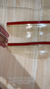 Mika Talang Air Pelindung Kaca Cermin Spion Mobil Anti Air Hujan Kotor