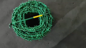 50/100 Meters Iron Barbed Wire Roll Fence Barbed Wire Anti-climb Protect Fence Galvanized Anti-rust Stee Wire